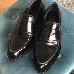 Alexander Wang black loafers